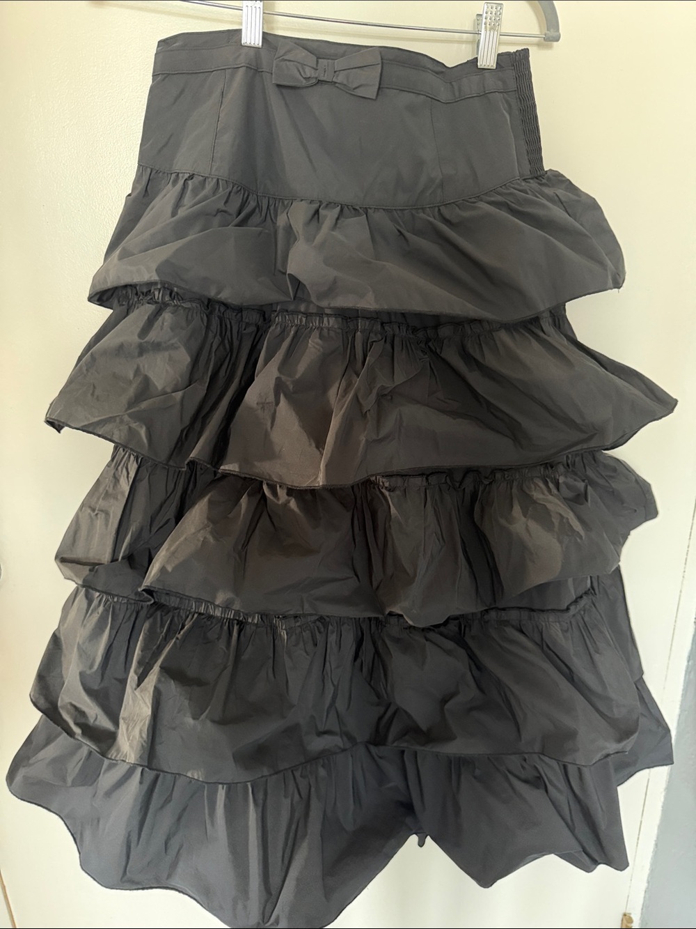 Women’s Black Tiered Ruffle Skirt - Brand: Urban Outfitters